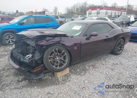 2022 Dodge Challenger R/T Scat Pack z USA, uszkodzony, nr VIN 2C3CDZFJ3NH164503